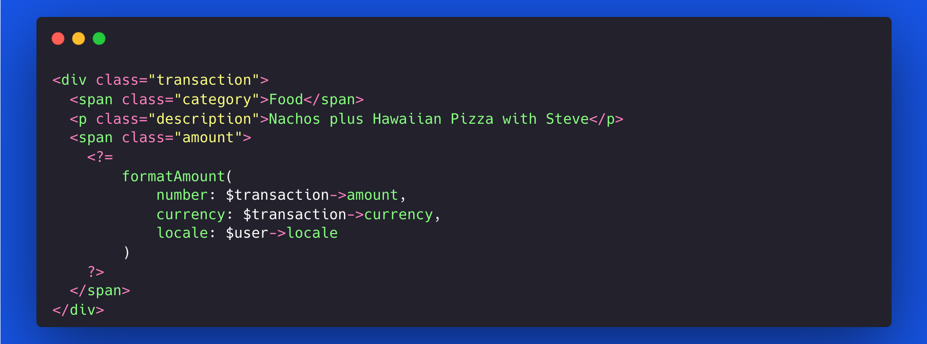Formatting amounts with PHP